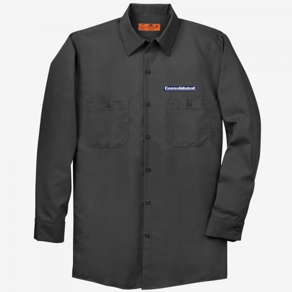 Red Kap Long Size, Long Sleeve Industrial Work Shirt